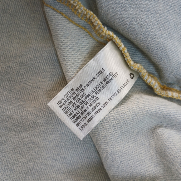 WILD Fable Pinafore Light Wash Distressed Denim Overalls Mini Dress Size XL - Picture 8 of 11